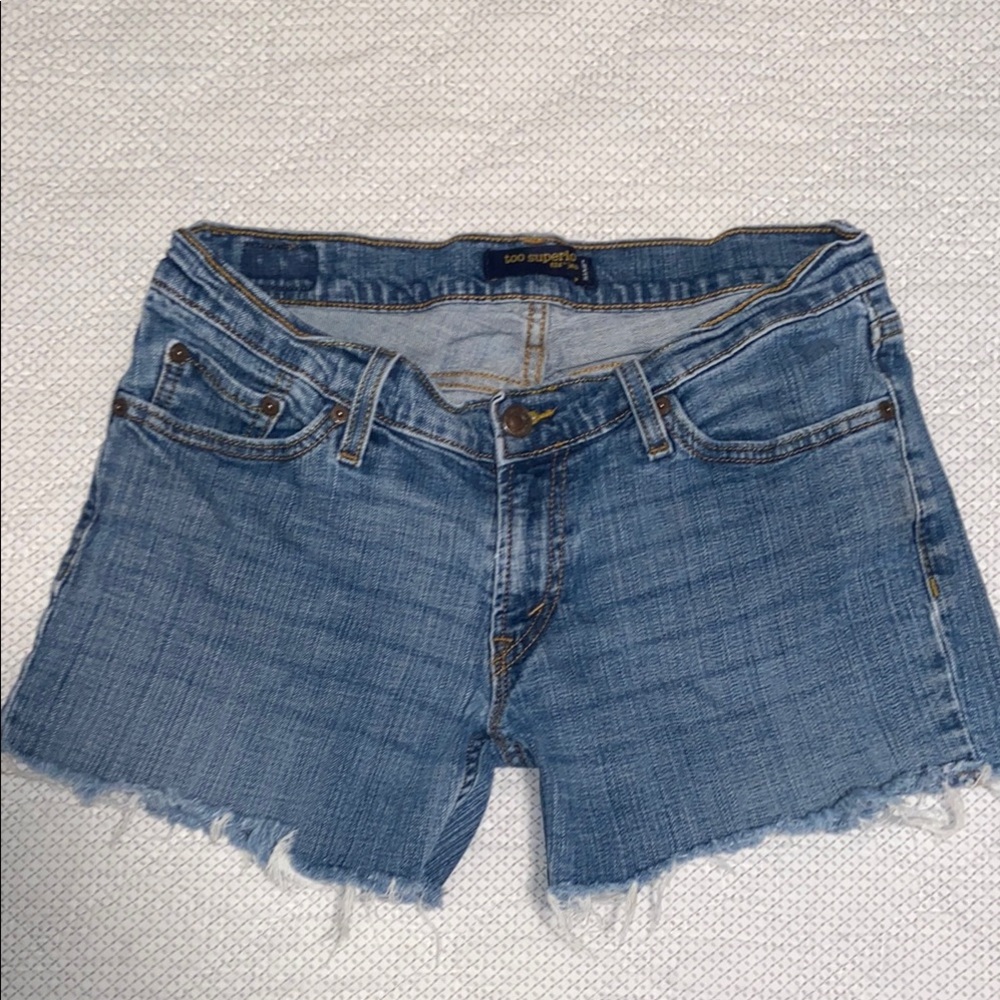 Levi's Blue Jean Shorts for Women
